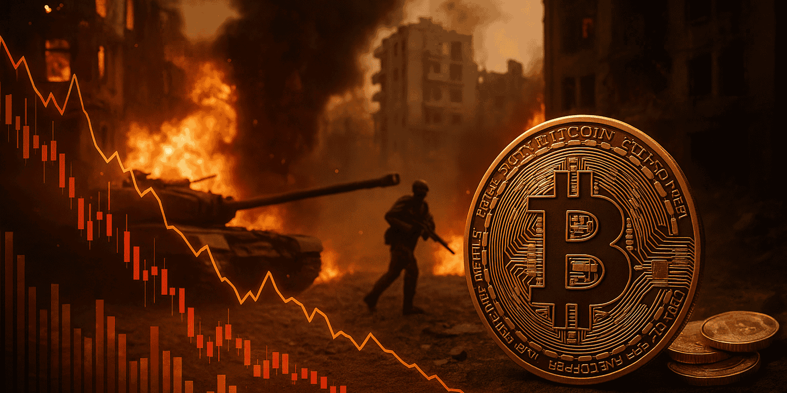 Guerre et crypto impact