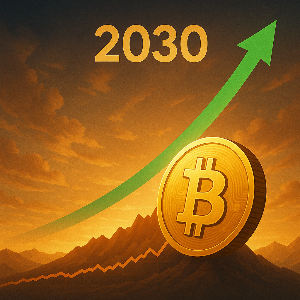 Prévision Bitcoin 2030 - cours en fonction du cours de l'or