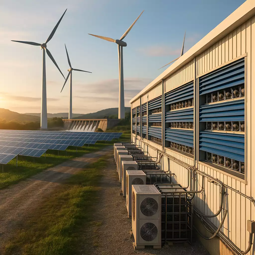 Minage stabilisateur réseau électrique