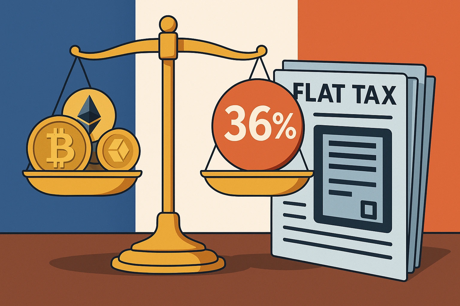 Augmentation de la flat tax crypto à 36%