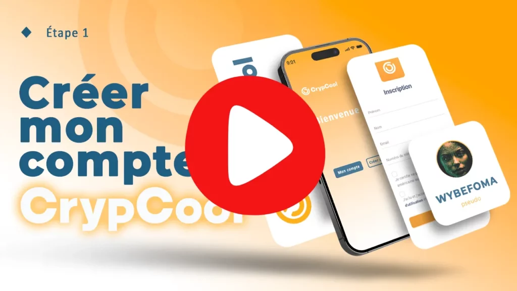Tuto YT créer son compte CrypCool