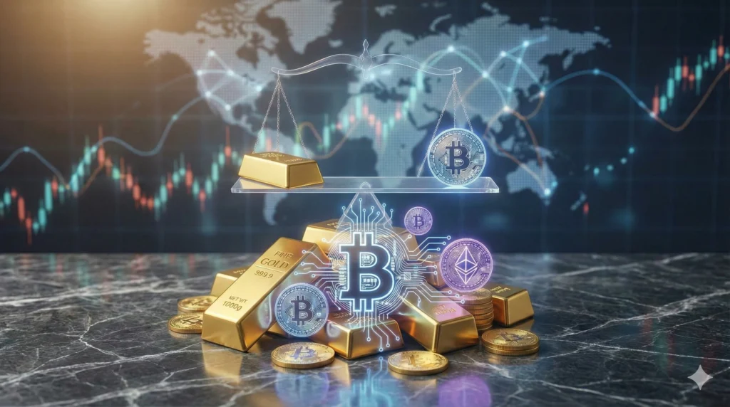Cours de l'or 2025: comment l'utiliser pour arbitrer son portefeuille crypto