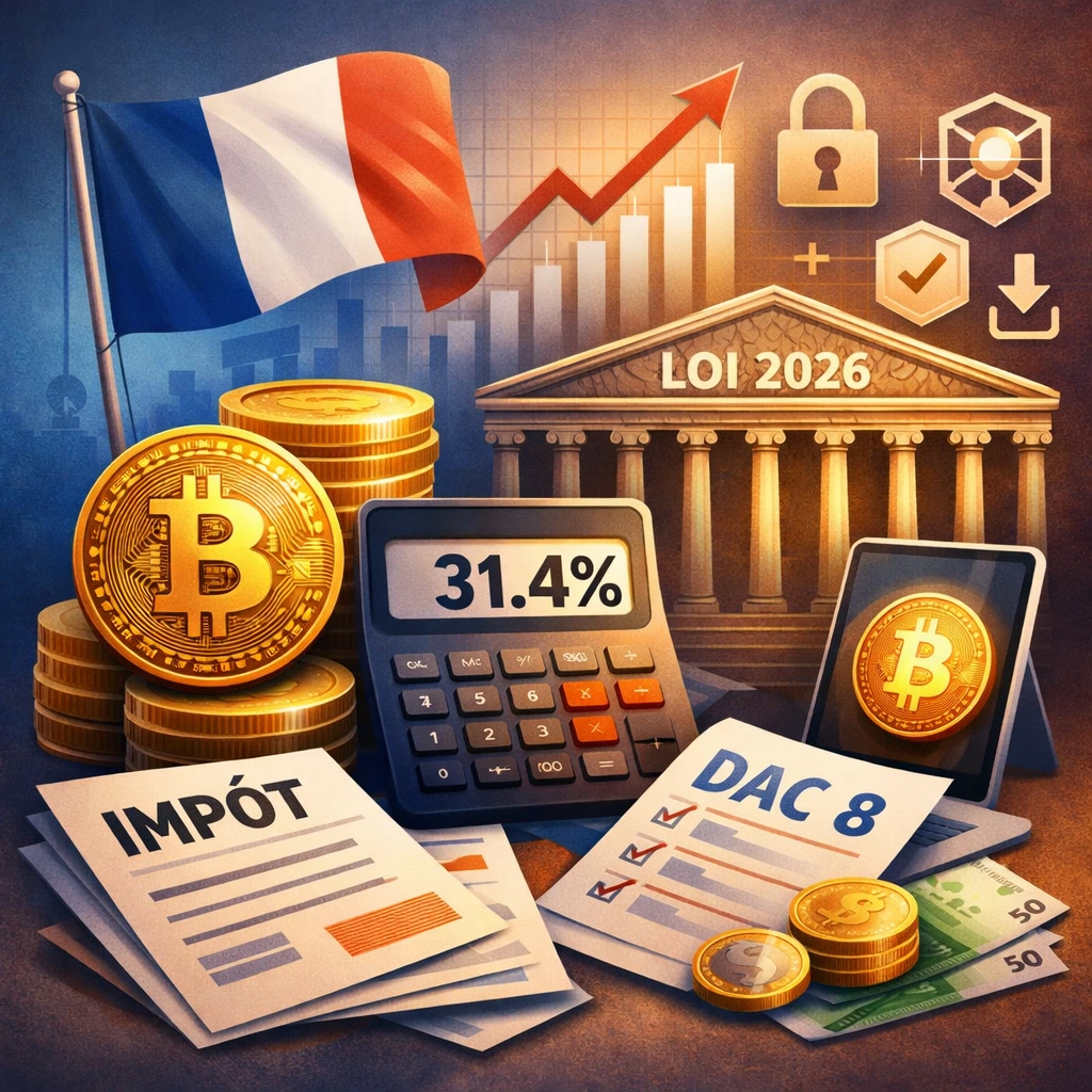 Fiscalité crypto 2026 flat tax 2026