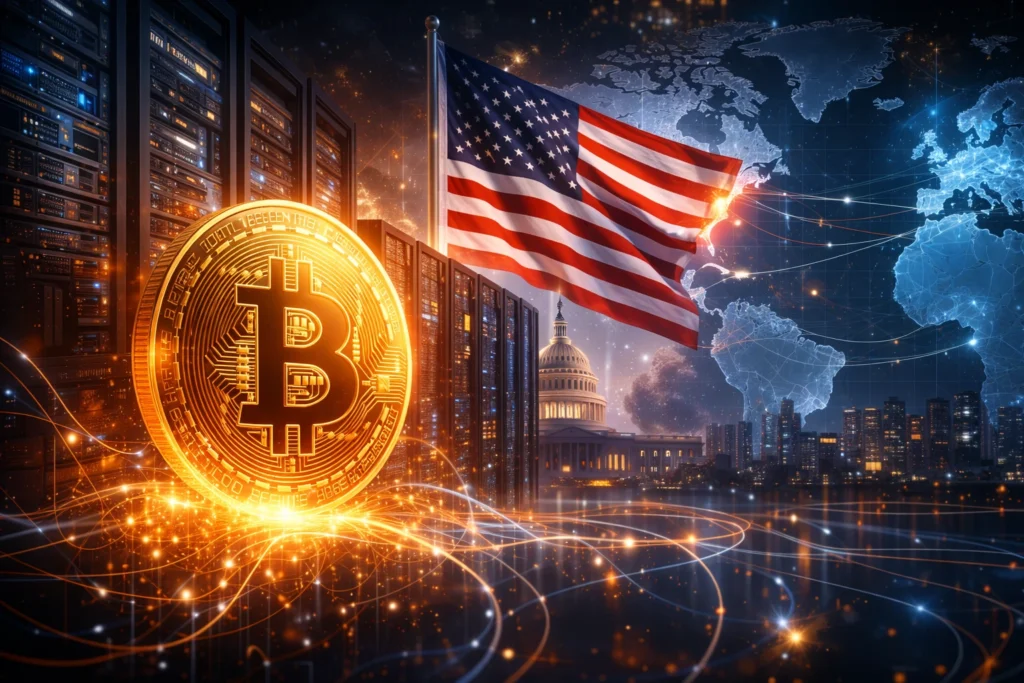 Bitcoin et blockchain : une infrastructure mondiale sous influence américaine